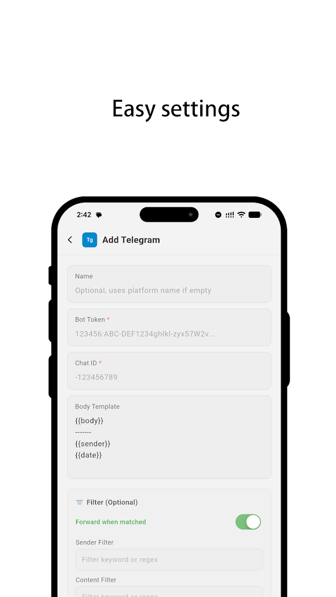 SMS Forwarder Pro screenshot 3
