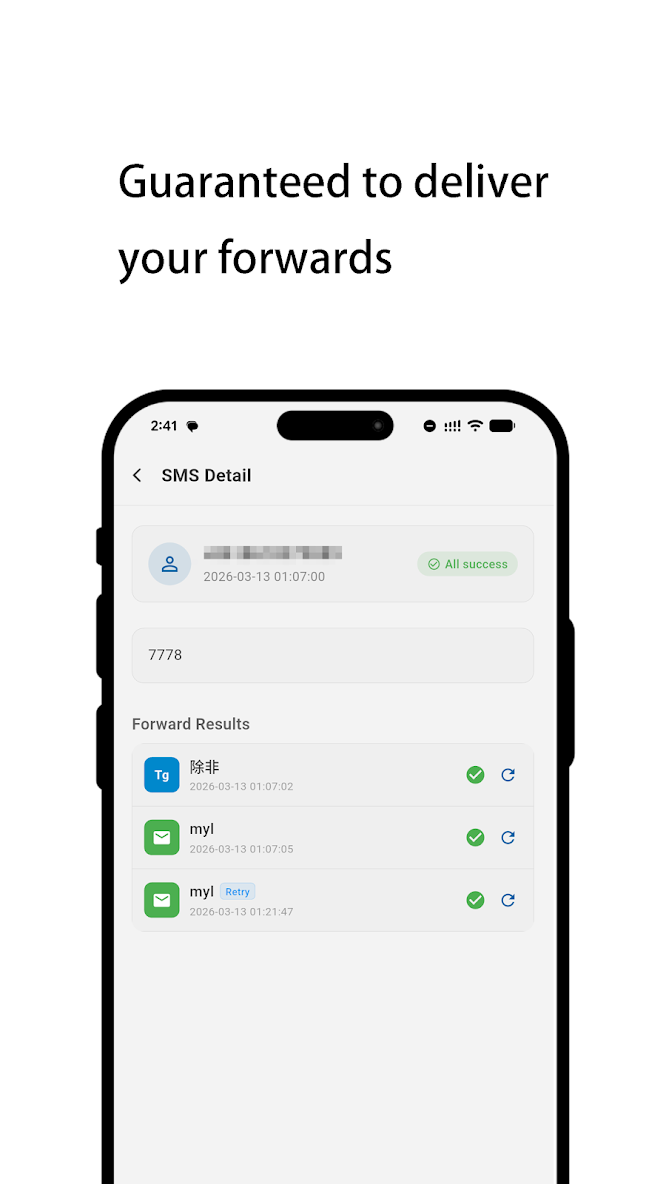 SMS Forwarder Pro screenshot 7